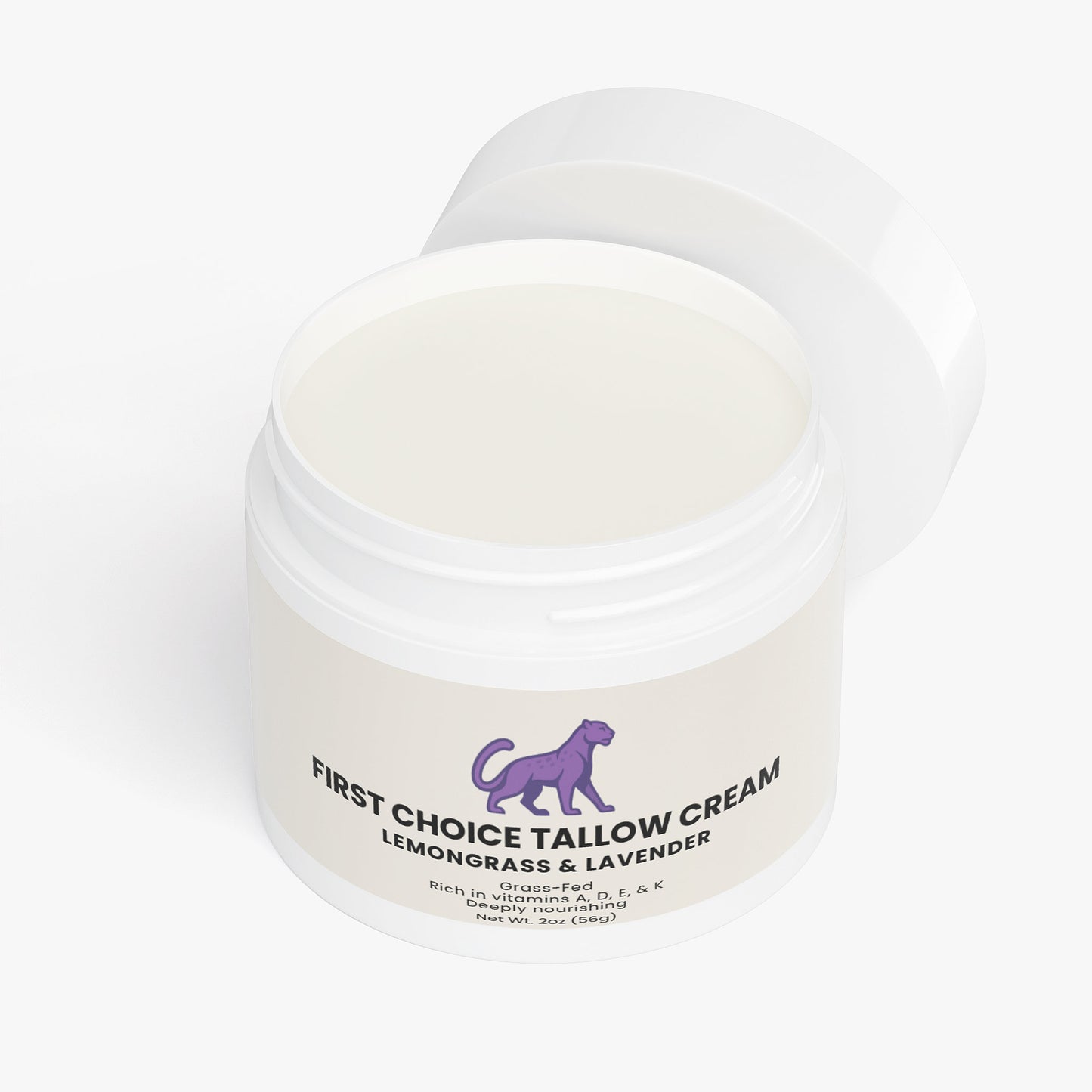 First Choice Beef Tallow Cream Lemongrass & Lavender