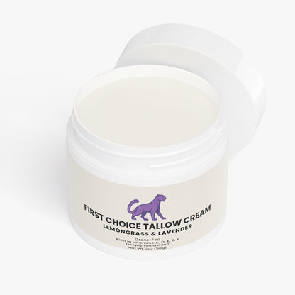 First Choice Beef Tallow Cream Lemongrass & Lavender