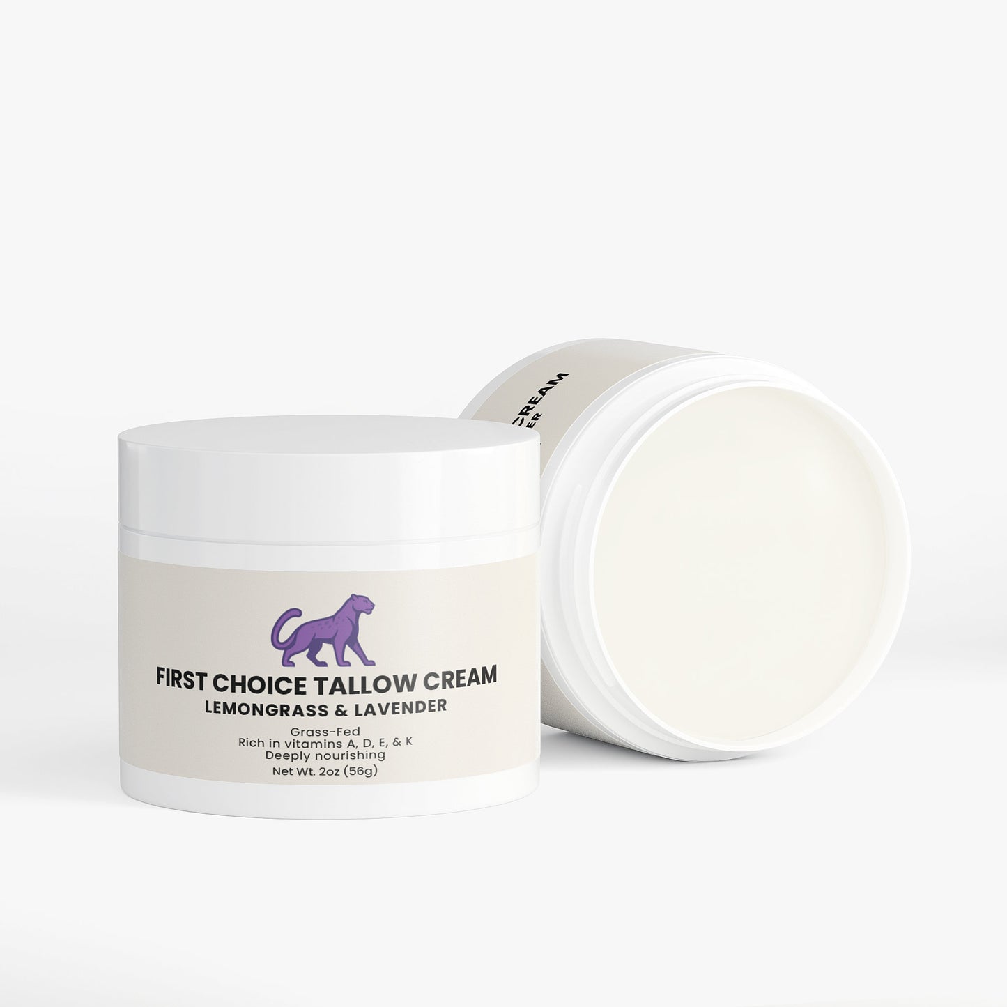 First Choice Beef Tallow Cream Lemongrass & Lavender