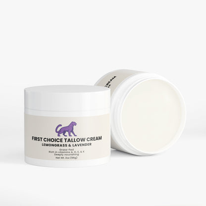 First Choice Beef Tallow Cream Lemongrass & Lavender